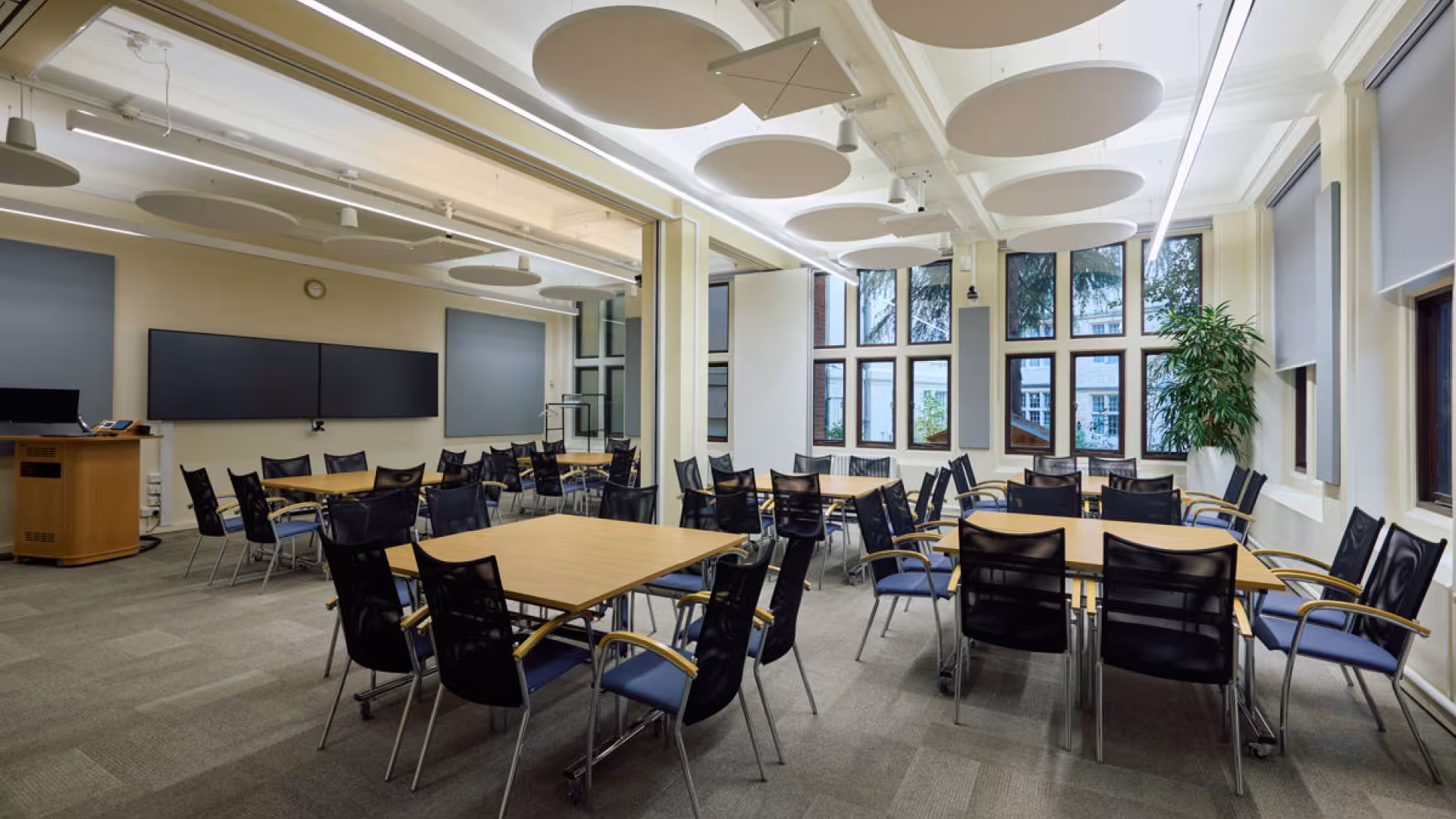 Seminar Rooms 1 and 2 combined, Oxford Martin School