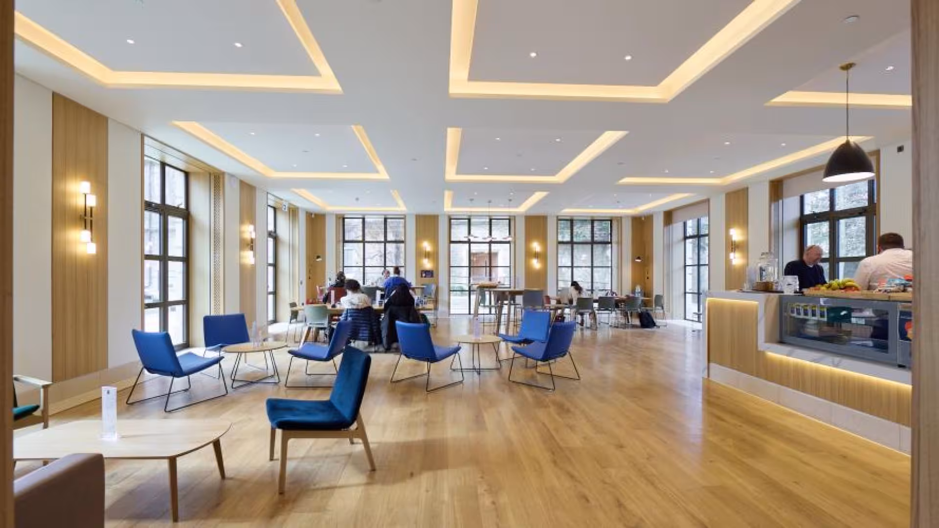 Cafe, Levine Building